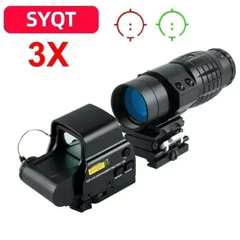 Outdoor Hunting Rifle - 558 Holographic Scope 558+3x Tactical Optics