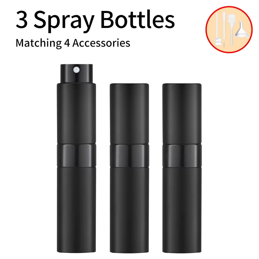 Scent Eliminator Spray - 3pcs+4 Accessories 8ML Perfume Spray Bottle