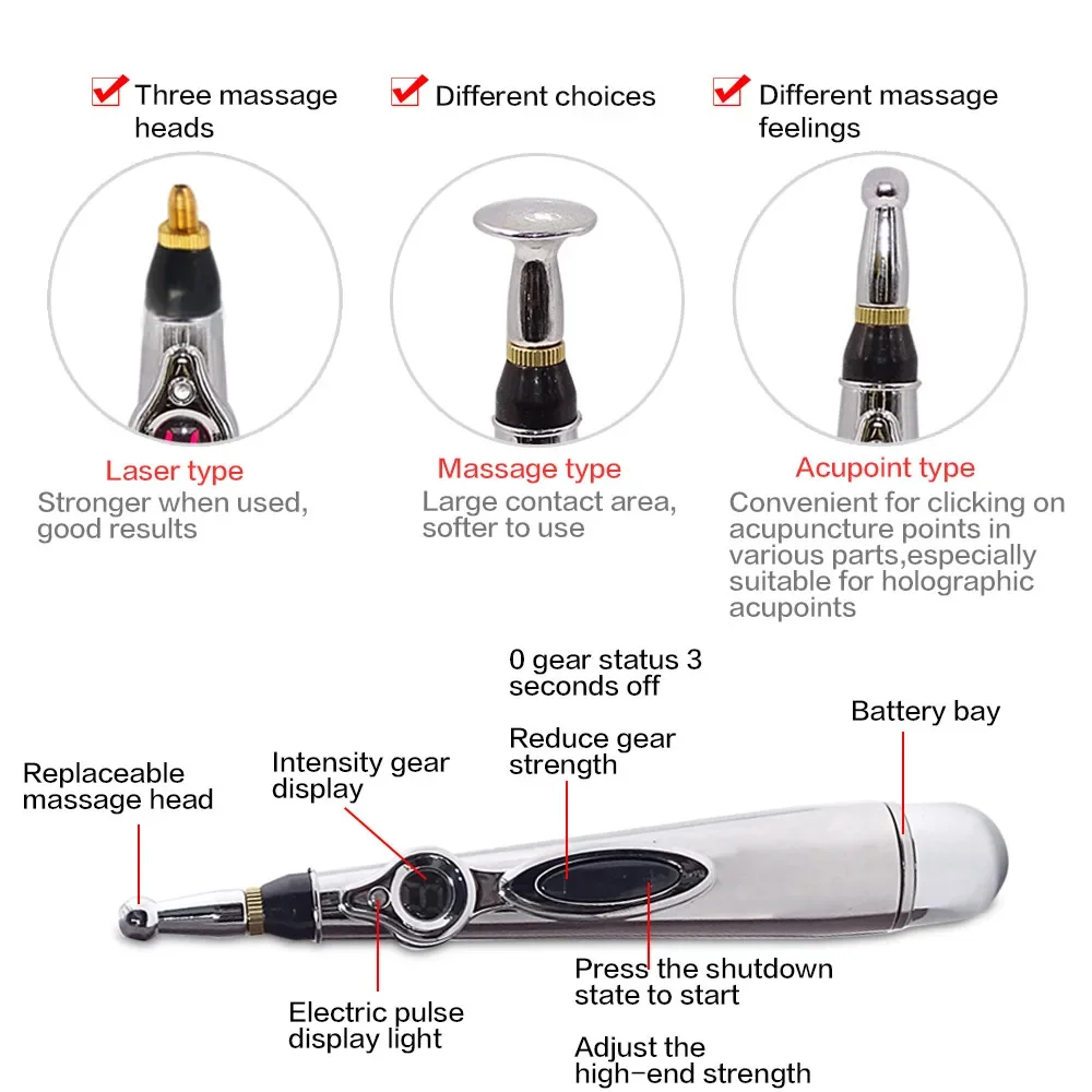 5-in-1 Massage Acupuncture Pen - огляд і ціна Tactical Pen Tool