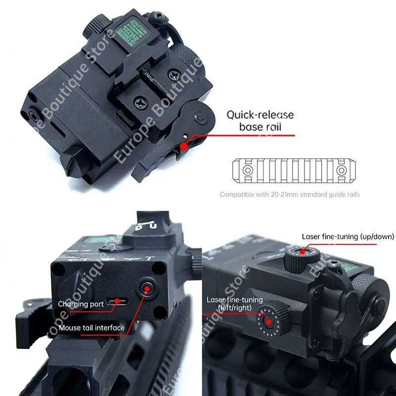 Hunting PEQ15 Red Green Laser  - огляд і ціна Outdoor Hunting Rifle