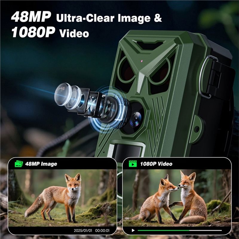 BTLIFE-Wildlife Surveillance 1 - огляд і ціна Trail Camera Infrared