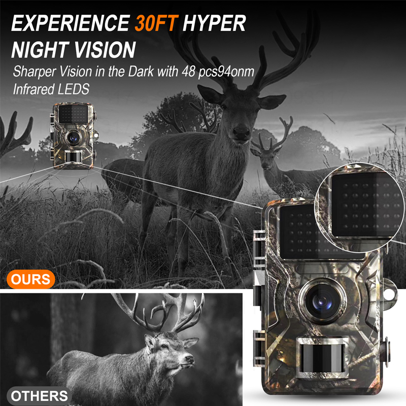 Wildlife Trail Cameras 16MP 10 - огляд і ціна Trail Camera Infrared