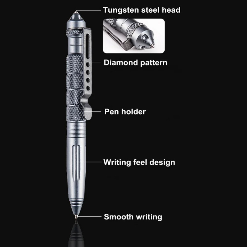 Military Tactical Pen Aluminum - огляд і ціна Tactical Pen Tool