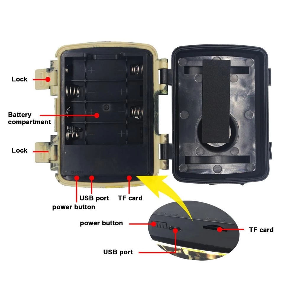 Mini Trail Hunting Camera PIR  - огляд і ціна Trail Camera Infrared