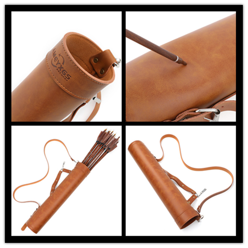 1 pc Archery Quiver Faux Leath - огляд і ціна Outdoor Hunting Youtube