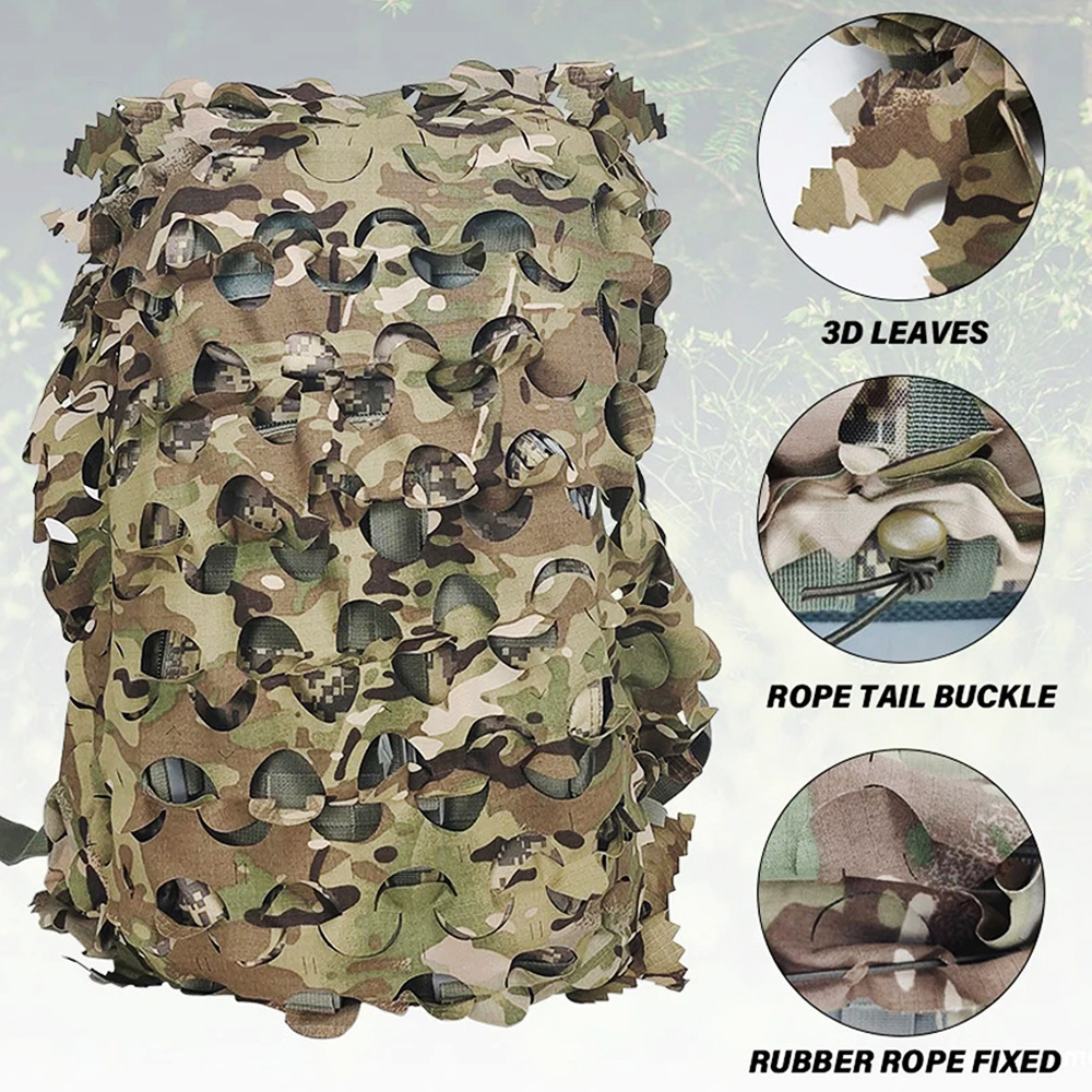 New Tactical 3D Camouflage Bac - огляд і ціна Outdoor Hunting Backpack