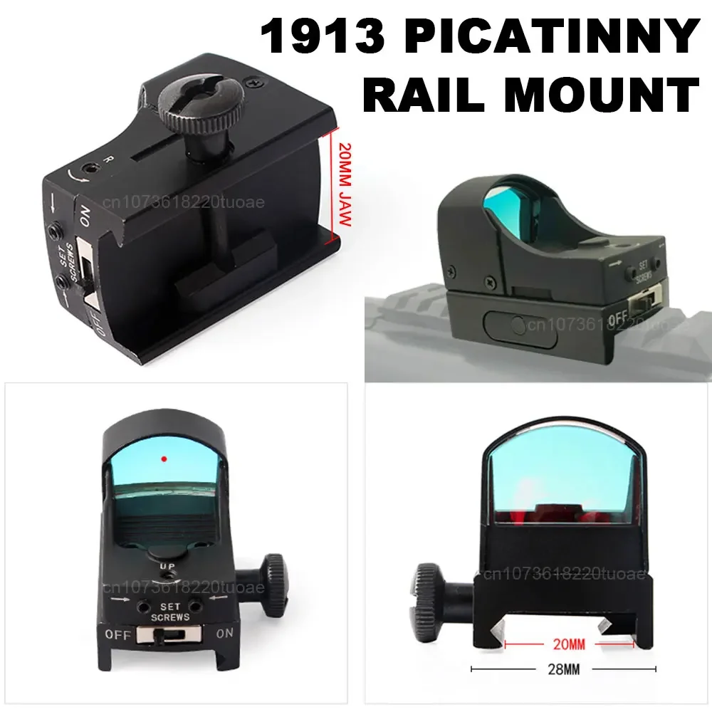 Ram Mini Red Dot Reflex Sight  - огляд і ціна Outdoor Hunting Rifle